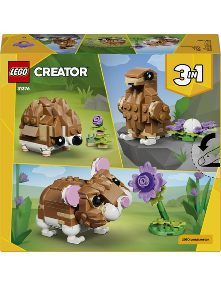 Lego Creator - Simpatico criceto con fiore