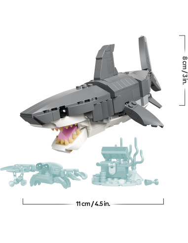 Lego Creator - Squalo con scrigno del tesoro