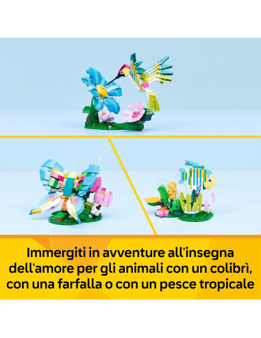 Lego Creator - Animali selvatici: colibrì...