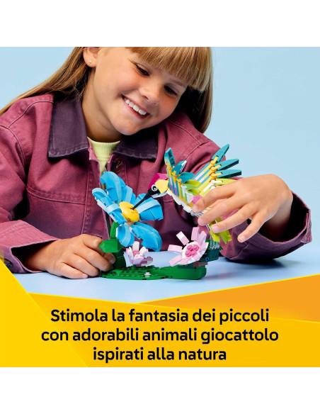 Lego Creator - Animali selvatici: colibrì variopinto