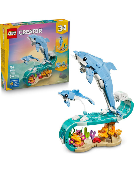 Lego Creator - Animali marini: meravigliosi delfini