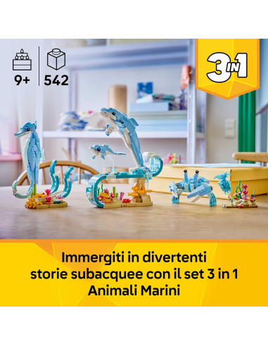 Lego Creator - Animali marini: meravigliosi...