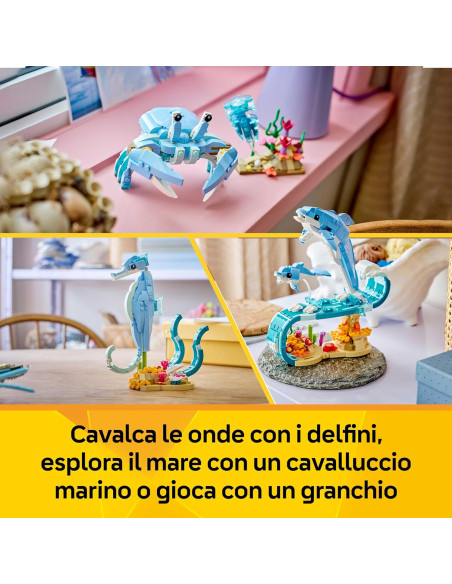 Lego Creator - Animali marini: meravigliosi delfini
