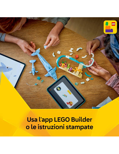 Lego Creator - Animali marini: meravigliosi...