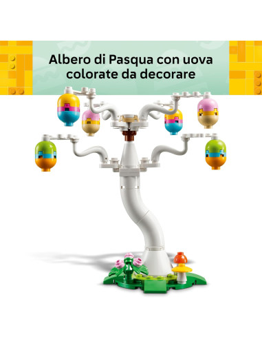 Lego Iconic - Coniglietto pasquale e caccia...