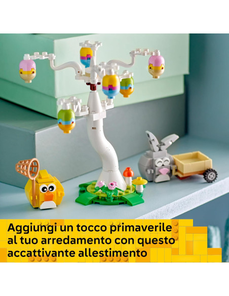Lego Iconic - Coniglietto pasquale e caccia alle uova