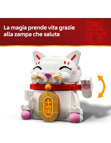 Lego Iconic - Gatto della fortuna