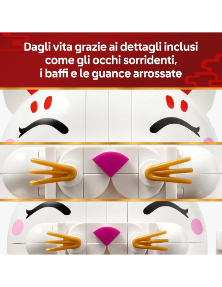 Lego Iconic - Gatto della fortuna