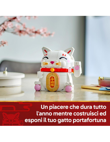 Lego Iconic - Gatto della fortuna