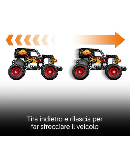 Lego Technic - Monster Jam Grave Digger Fuoco e Giaccio