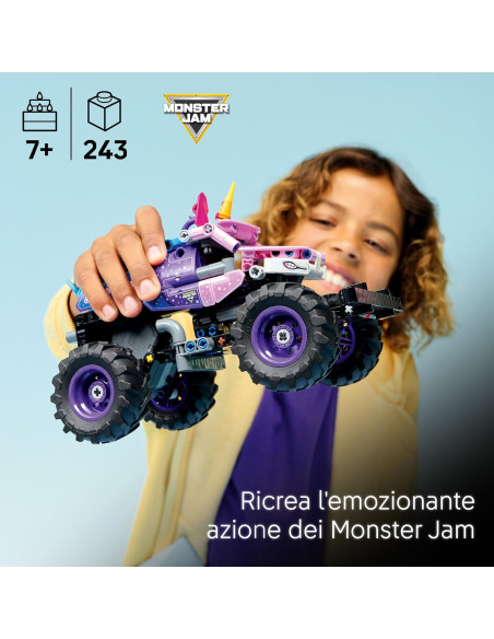Lego Technic - Monster Jam Sparkle Smash a retrocarica