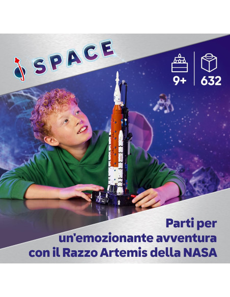 Lego Technic - Sistema di lancio spaziale razzo NASA Artemis