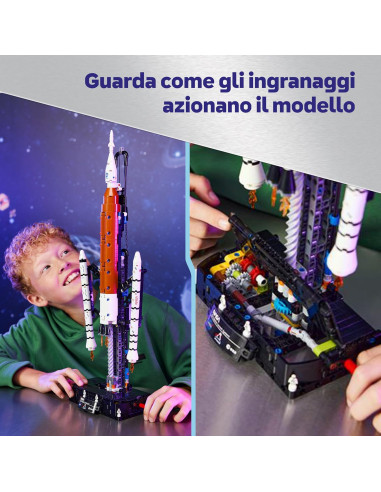 Lego Technic - Sistema di lancio spaziale razzo...
