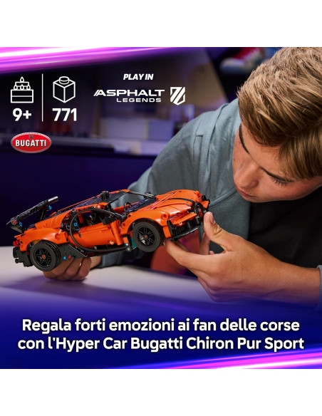 Lego Technic - Hyper Car Bugatti Chiron Pur Sport 