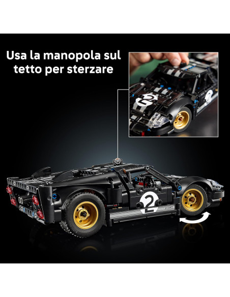 Lego Technic - Auto da corsa Ford GT40 MKII 1966