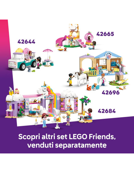 Lego Friends - Auto unicorno per la consegna di torte