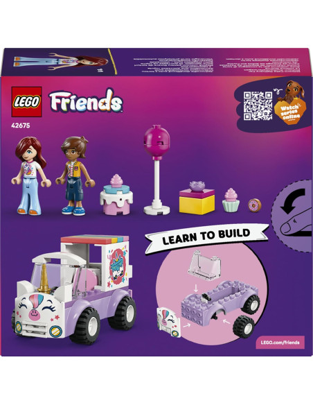 Lego Friends - Auto unicorno per la consegna di torte
