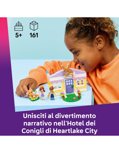 Lego Friends - Hotel dei conigli di Heartlake City