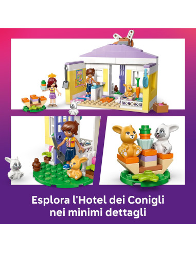 Lego Friends - Hotel dei conigli di Heartlake City
