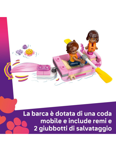 Lego Friends - Barca d'avventura Axolotl