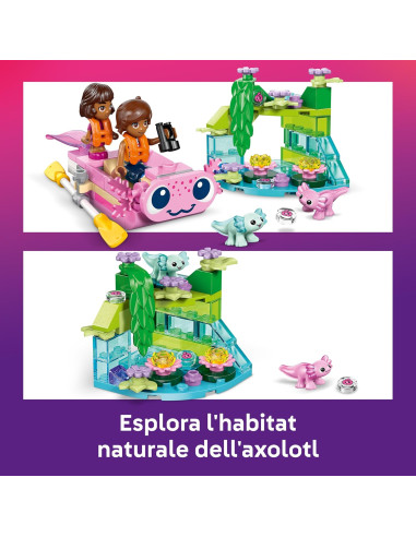 Lego Friends - Barca d'avventura Axolotl