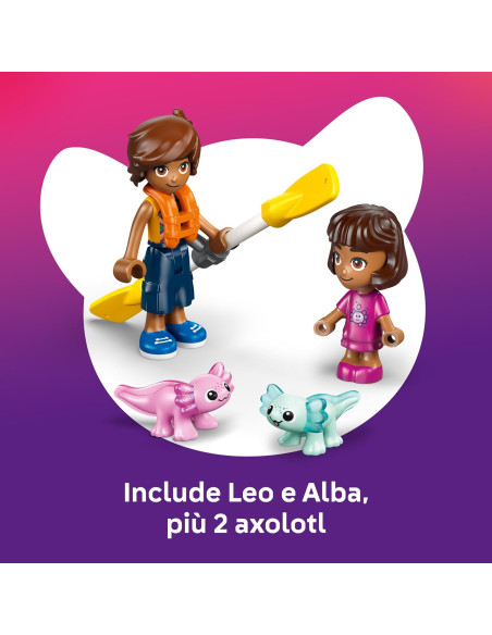 Lego Friends - Barca d'avventura Axolotl