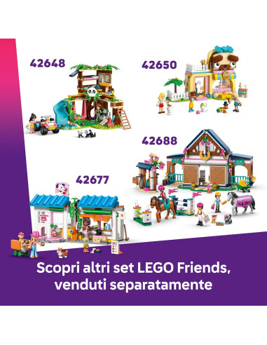Lego Friends - Rimorchio per cavallo e puledro
