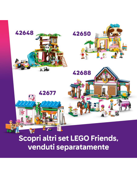 Lego Friends - Rimorchio per cavallo e puledro