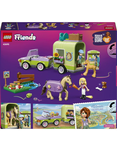 Lego Friends - Rimorchio per cavallo e puledro