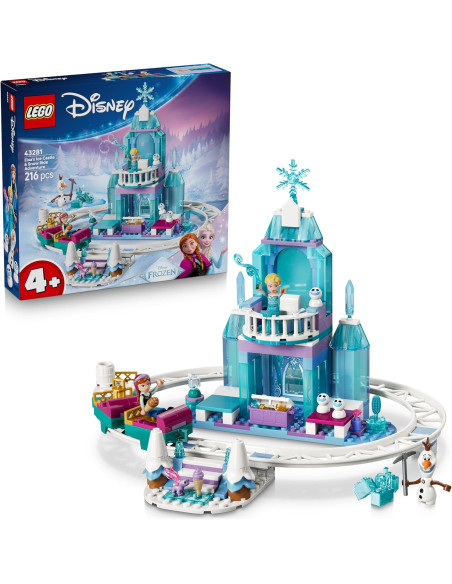 Lego Disney Princess - Castello di ghiaccio di Elsa e avventura sulla neve