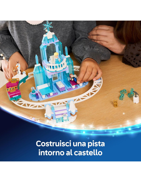 Lego Disney Princess - Castello di ghiaccio di Elsa e avventura sulla neve
