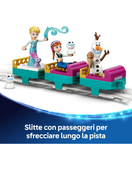 Lego Disney Princess - Castello di ghiaccio di Elsa e avventura sulla neve