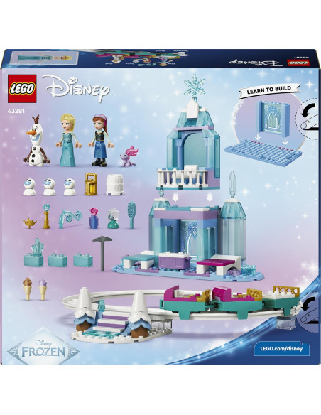 Lego Disney Princess - Castello di ghiaccio di Elsa e avventura sulla neve