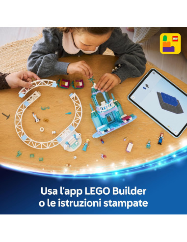 Lego Disney Princess - Castello di ghiaccio di...