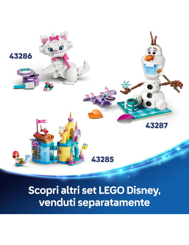 Lego Disney Princess - Castello di ghiaccio di...