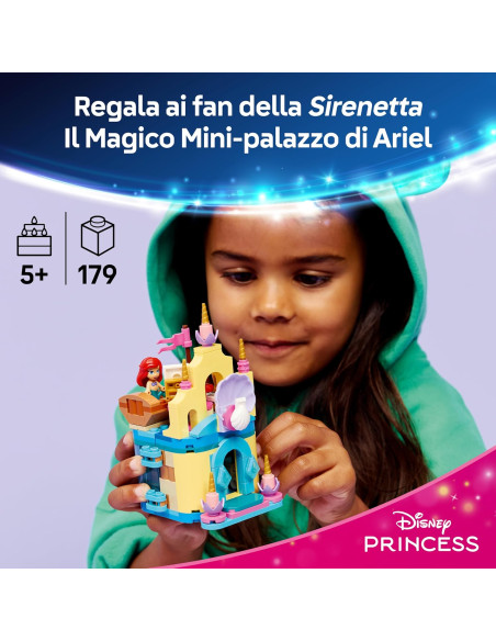 Lego Disney Princess - Il magico mini palazzo di Ariel