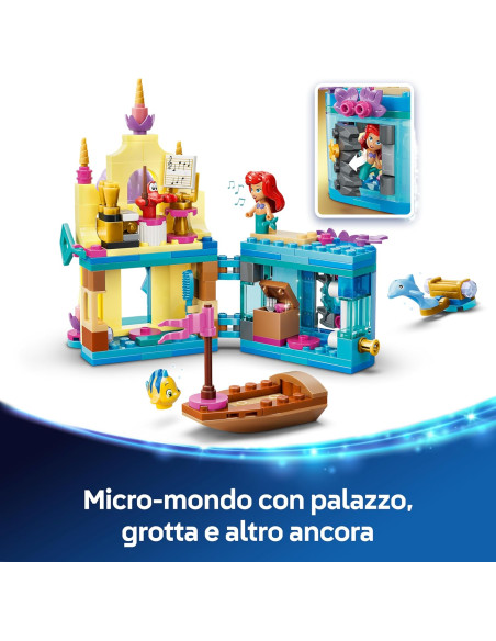 Lego Disney Princess - Il magico mini palazzo di Ariel