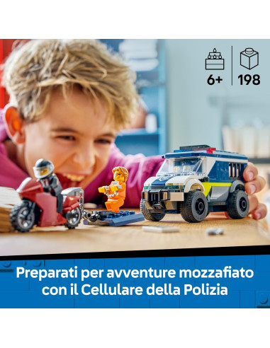 Lego City - Cellulare della Polizia