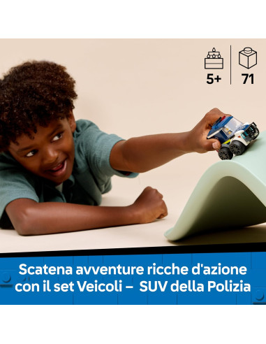 Lego City - Veicoli Suv della Polizia