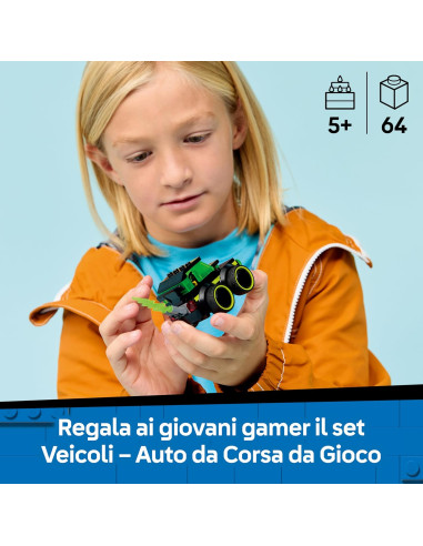 Lego City - Veicoli Auto da Corsa da Gioco