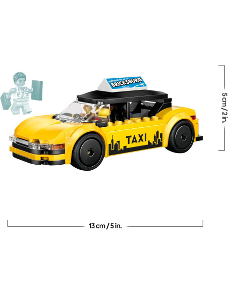 Lego City - Taxi Giallo