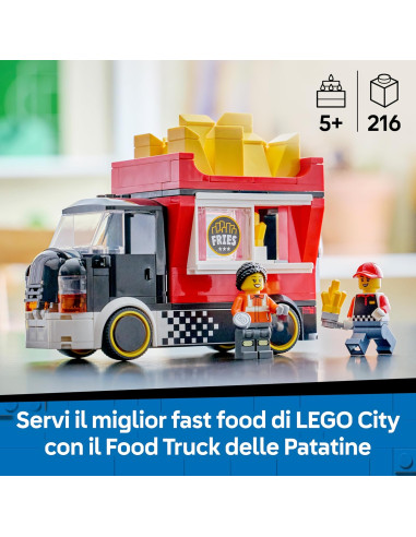 Lego City - Food Truck delle patatine