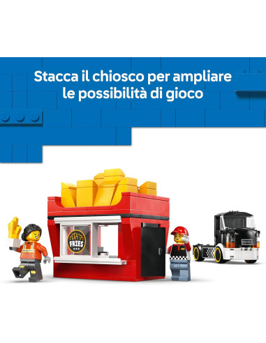 Lego City - Food Truck delle patatine