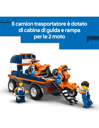 Lego City - Trasportatore di moto