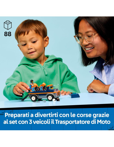 Lego City - Trasportatore di moto