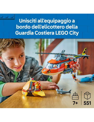 Lego City - Elicottero della guardia costiera