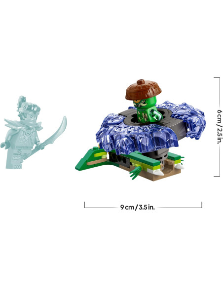Lego Ninjago - Nya contro Spinner Mostro della Mutazione