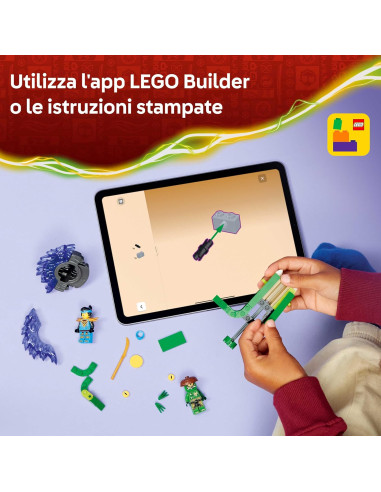 Lego Ninjago - Nya contro Spinner Mostro della...