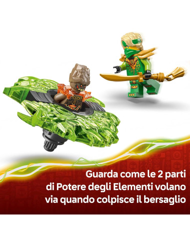 Lego Ninjago - Lloyd contro Spinner Mostro...