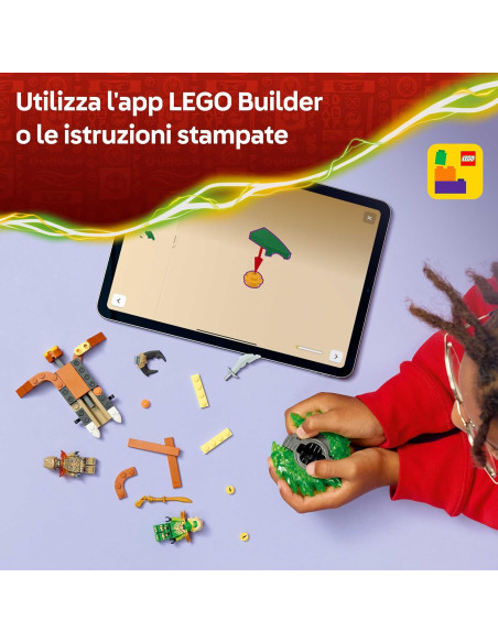 Lego Ninjago - Lloyd contro Spinner Mostro della Terra 